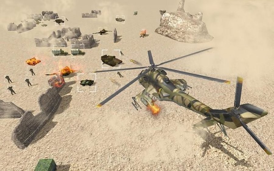 武装直升机模拟器免费版 截图0