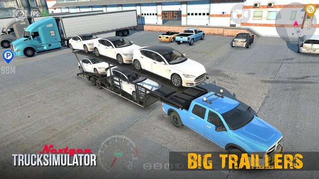 nextgen卡车模拟器手机版(nextgen truck simulator) 截图0