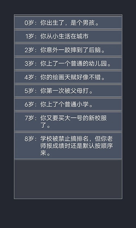 liferestart中文版 v3.6 安卓版0