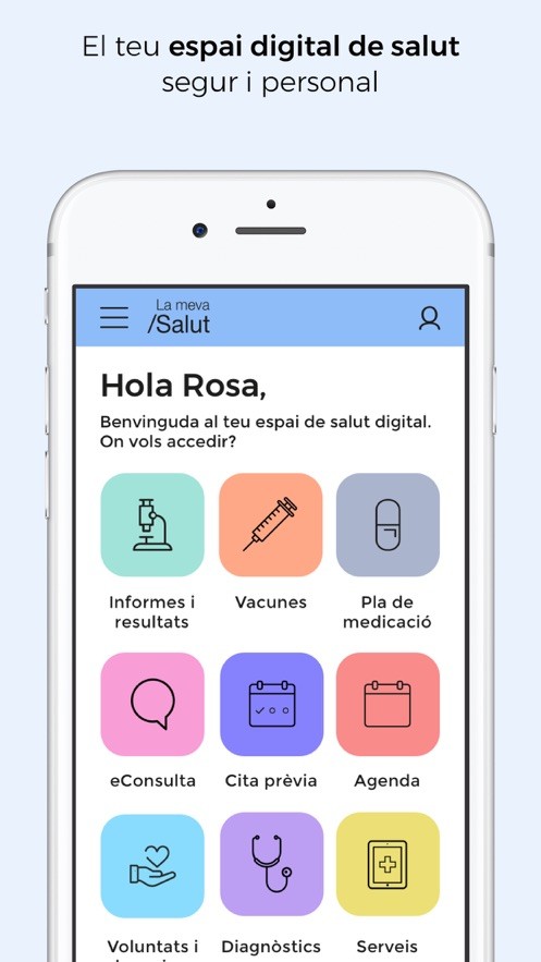 la meva salut app