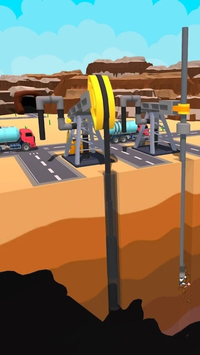 石油开采手机版(Oil Mining 3D Idle Petrol Factory) 截图2