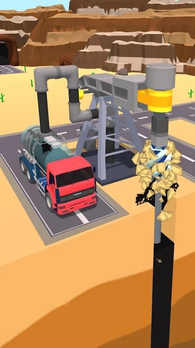 石油开采手机版(Oil Mining 3D Idle Petrol Factory) 截图1