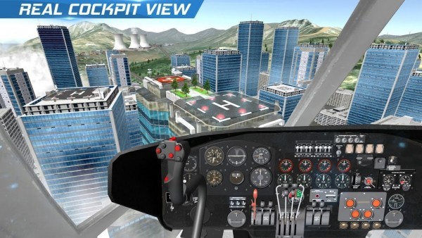 直升机飞行驾驶员模拟器手游(Helicopter Flight Pilot Simulator) 截图0