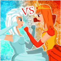 冰火公主格斗小游戏(Princess Brawl: Ice vs Fire)