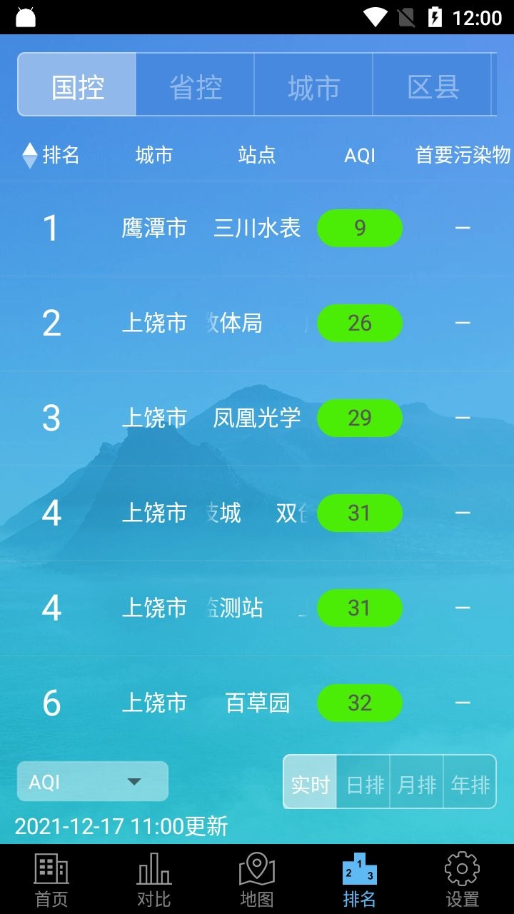 江西省环境空气质量app