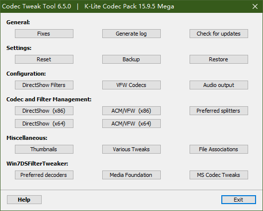 K-Lite Codec Pack最新版 v15.9.5 安装版0