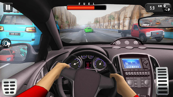3D飙车手机游戏 截图1