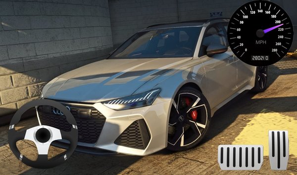 奥迪RS6模拟驾驶游戏
