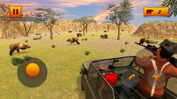 丛林动物狙击手射击游戏 v1.0 安卓版1