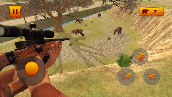 丛林动物狙击手射击游戏 截图2