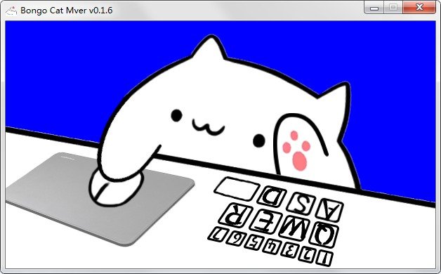桌面小猫代打官方版(bongo cat mver) v0.1.6 最新绿色版1