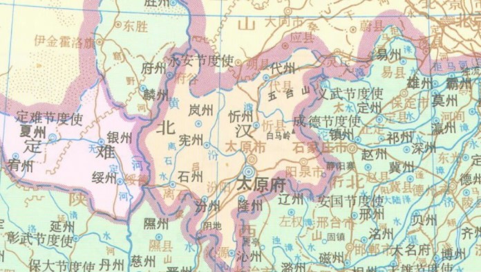 北汉地图高清版