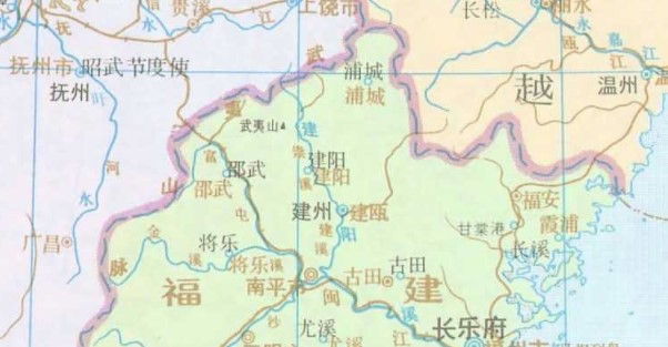 闽国地图高清版 电子版0