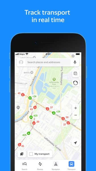 yandex maps app
