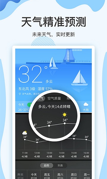 云犀天气预报气象查询软件 v7.1.9 安卓版1