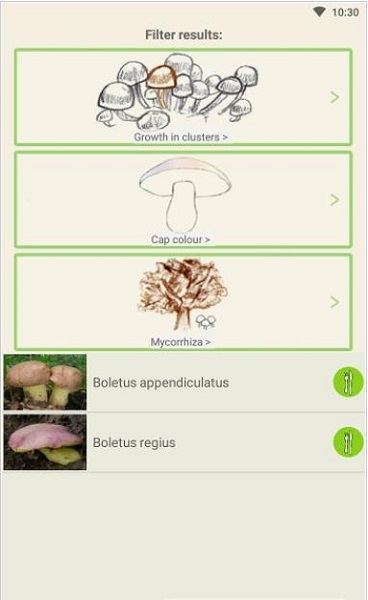 Mushrooms app(蘑菇识别) 截图0