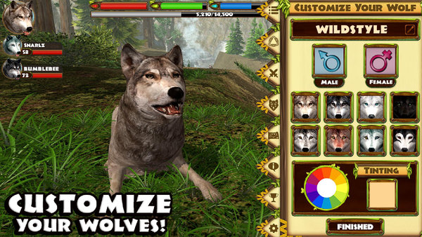 终极狼群模拟器2免费版 截图0