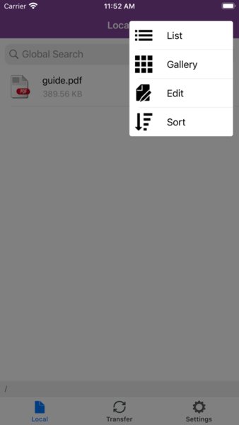 WinRAR苹果手机版(RAR App) v1.0.34 iphone最新版0