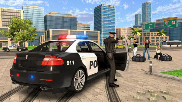 警察模拟器警车追捕模拟器中文版 截图0