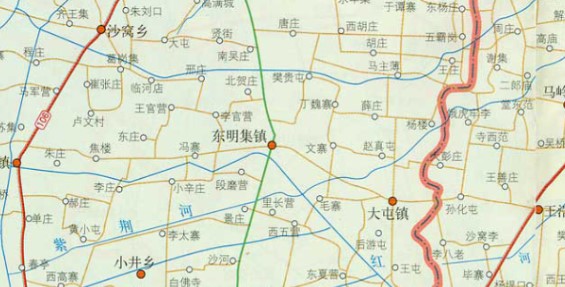 菏泽市东明县地图 最新版 0