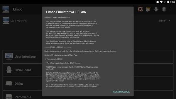 limbo emulator 4.1.0