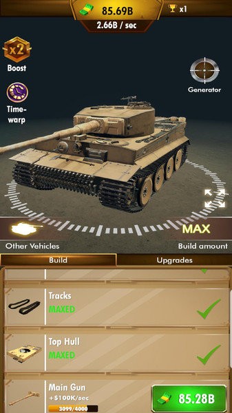 超级坦克3d游戏