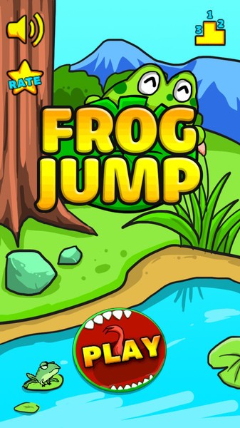 蛙蛙跳一跳小游戏 截图2