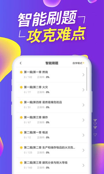 注册消防工程师提分王app v2.7.9 安卓版1