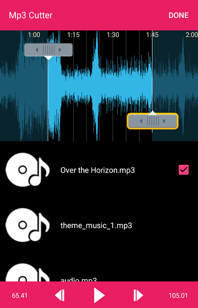 mp3 cutter app