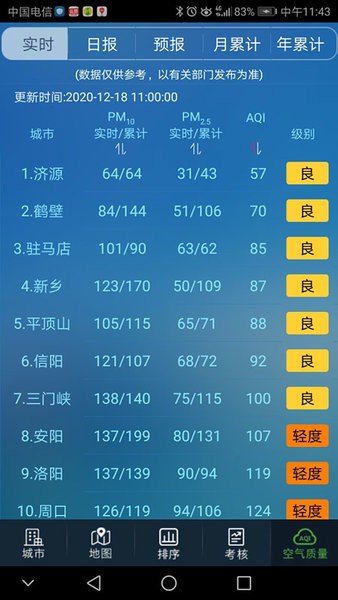 河南省空气质量app下载
