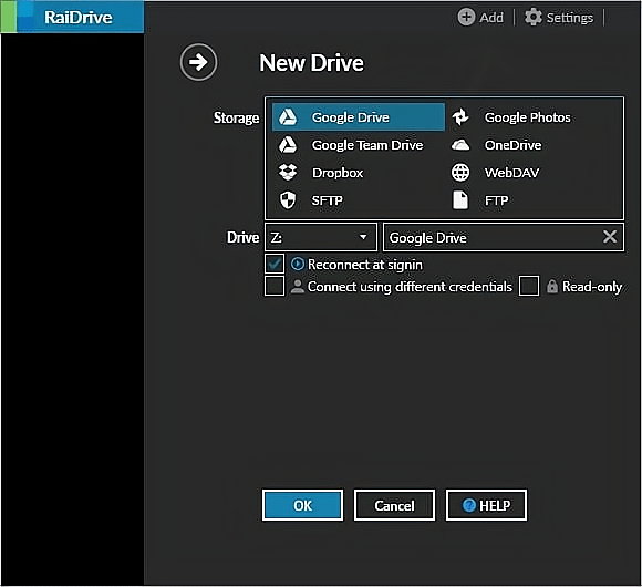 RaiDrive電腦版 v1.6.2.416 最新版 0