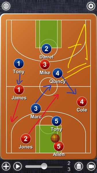 籃球戰術板(Board)軟件 v3.3 安卓版 0