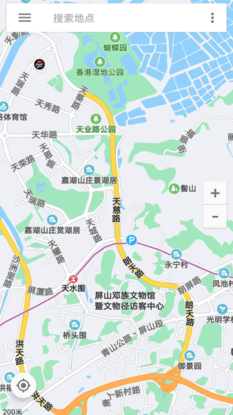 手机卫星地图高清村庄地图