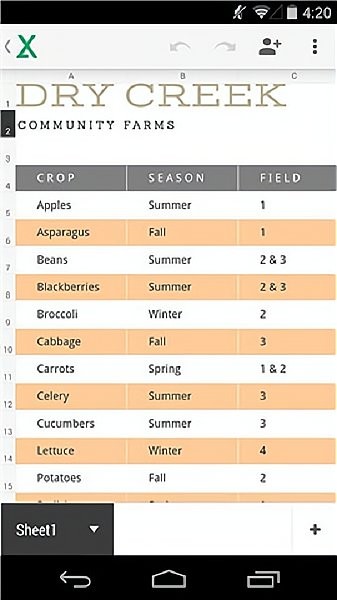 谷歌表格手机版 v1.21.262.05.40 安卓版0