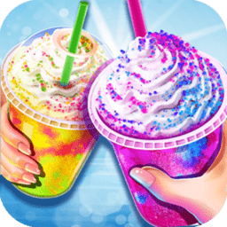 模拟果汁冰淇淋制作小游戏