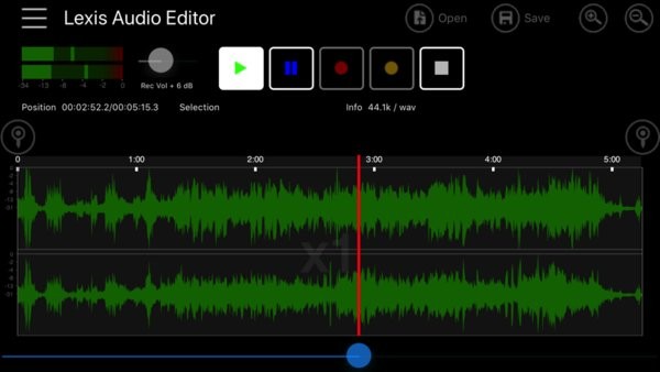 lexis audio editor app