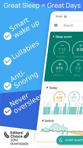 sleep as android app