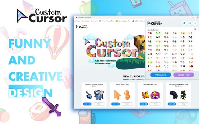 Custom Cursor for Chrome自定义光标 截图0