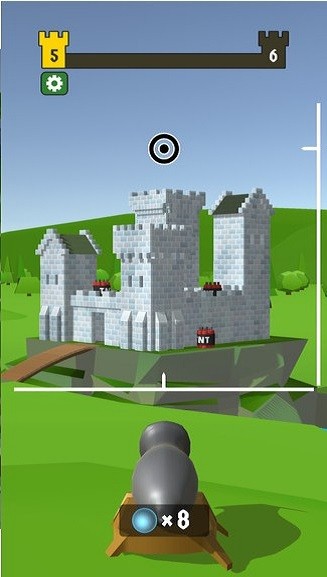 摧毁城堡模拟器 截图0