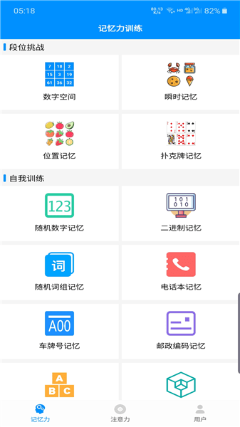 記憶力與注意力訓練