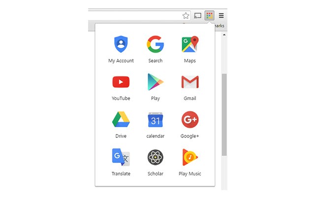 google apps 菜单插件