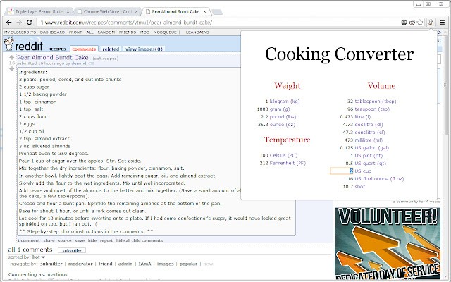 cooking converter免费版