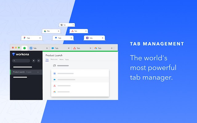 Workona Tab Manager谷歌扩展 截图1