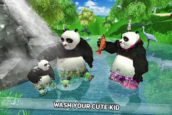 野生熊猫家族游戏
