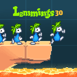 旅鼠益智冒险游戏(Lemmings)