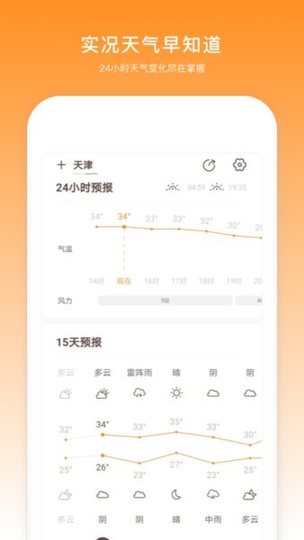 云趣实时天气预报最新版 截图1