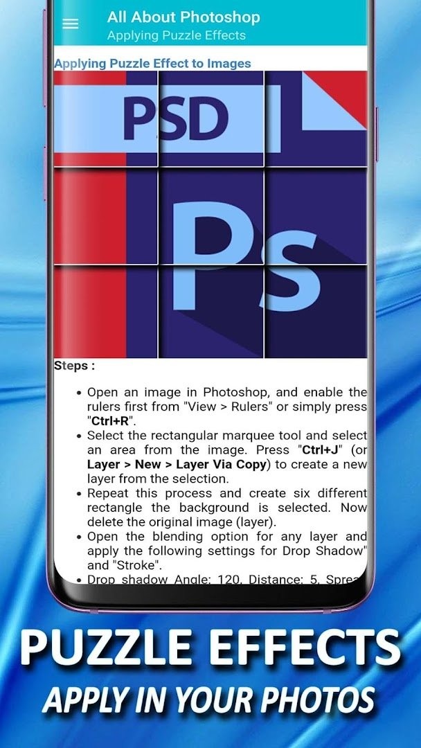 Photoshop教程自学软件(Photoshop Tutorial) 截图1