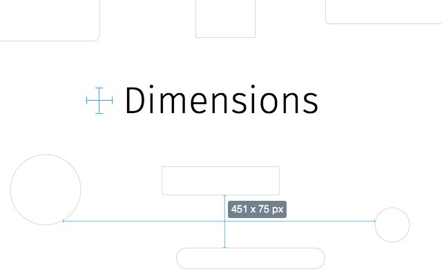 dimensions插件