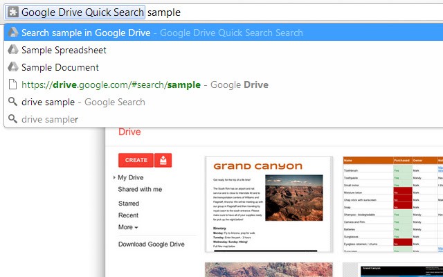 quick search for google drive官方版