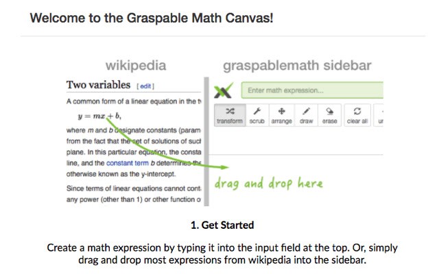 Graspable Math Sidebar谷歌插件 截图1